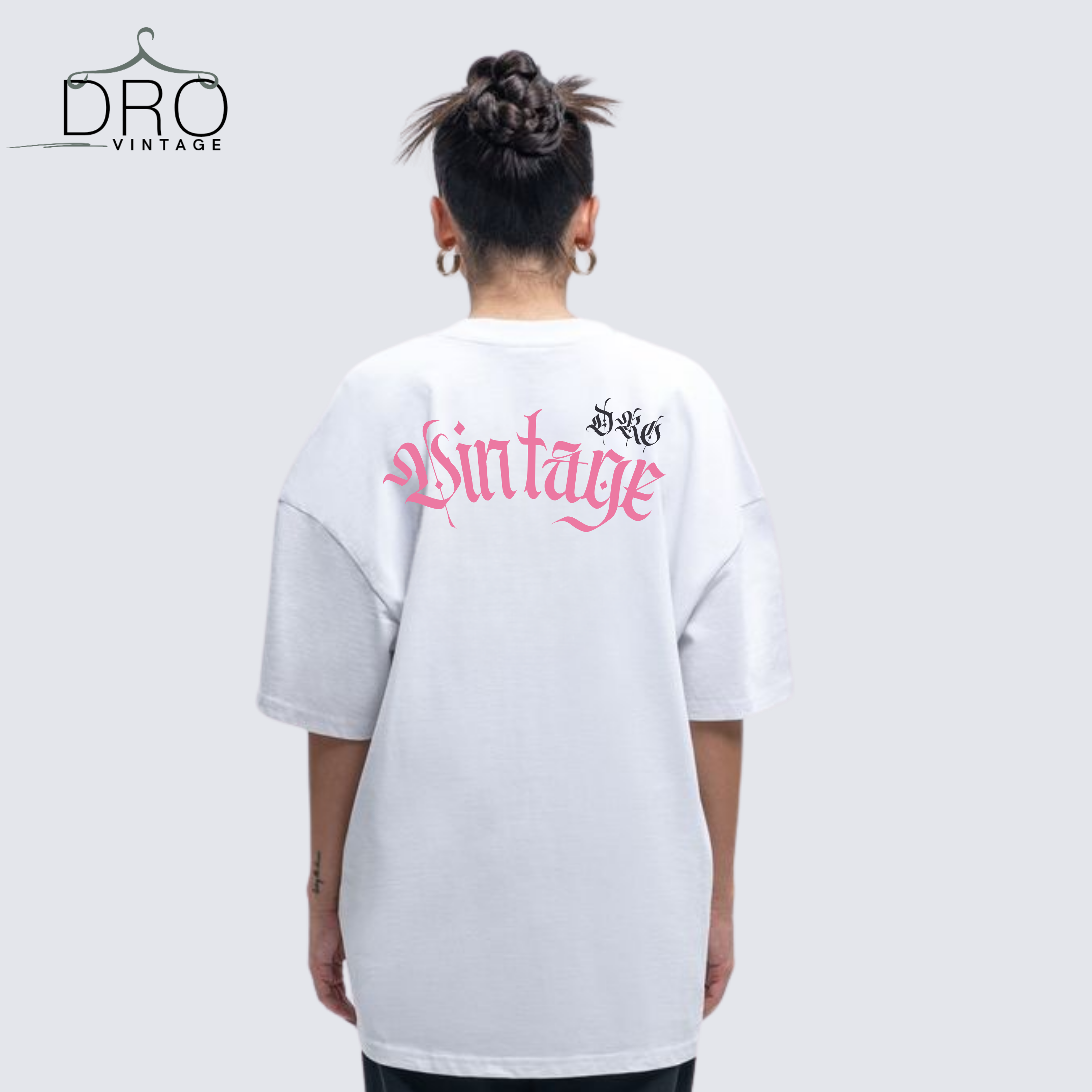 Cute Labubu Cartoon Oversized T-Shirt – Kawaii Aesthetic Graphic Tee | DRO Vintage UAE